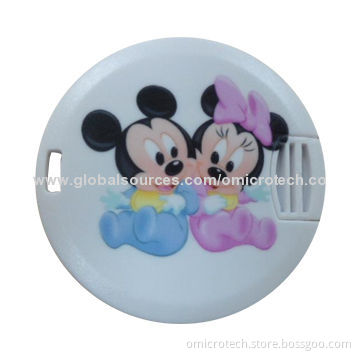 Circle card USB flash drive